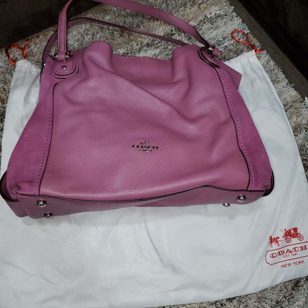 Light purple coach bag